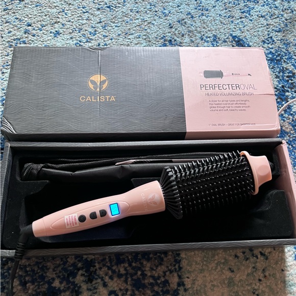 Calista Perfecter Oval 1” Volumizing Brush Light Pink - Picture 2 of 5